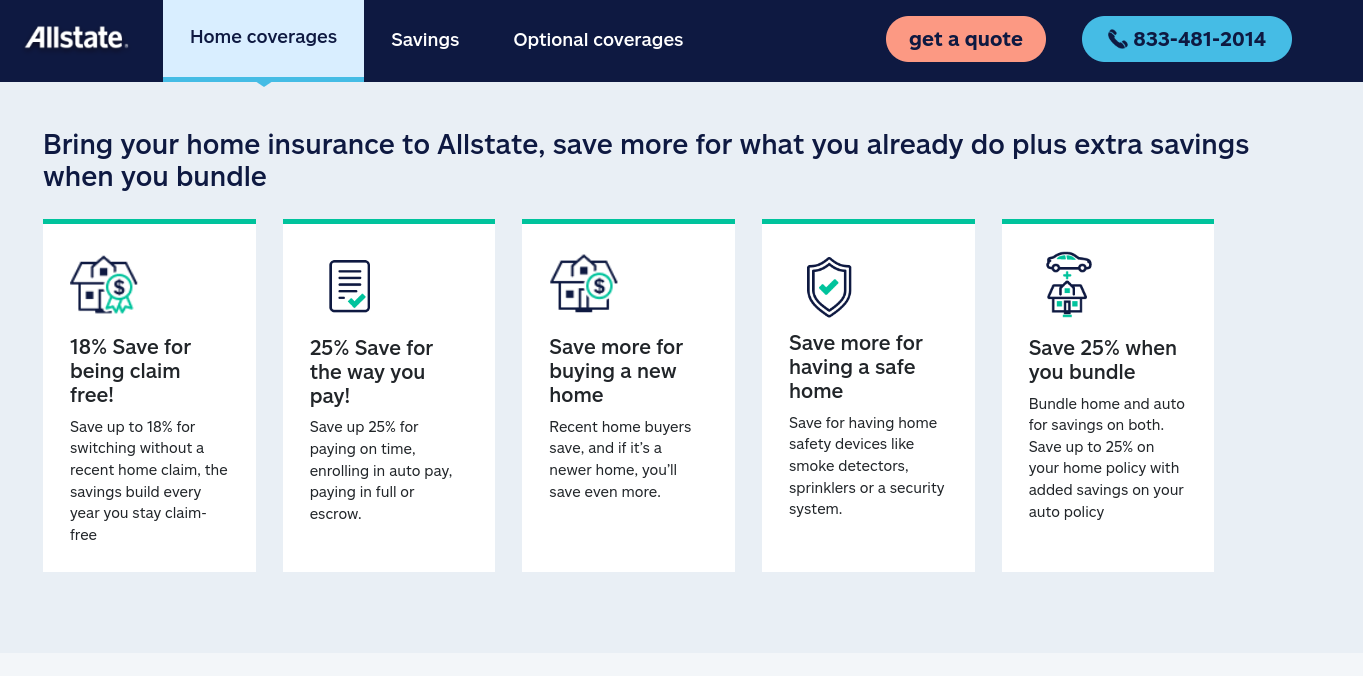 allstate: best homeowners insurance companies